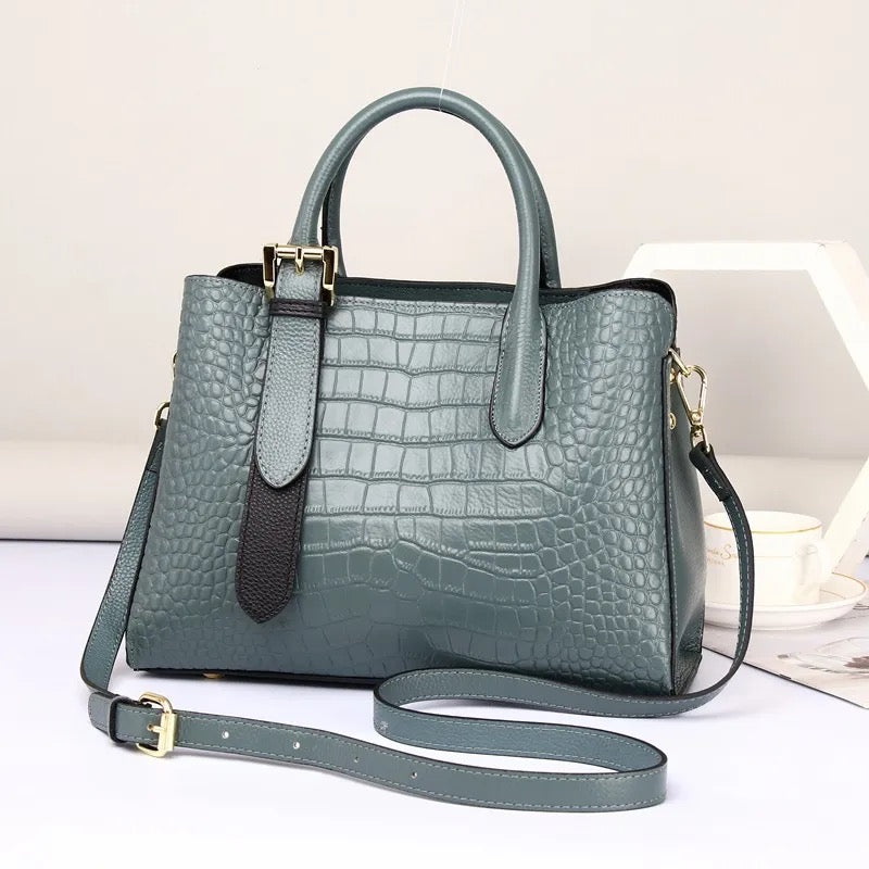 Green Leather Bag