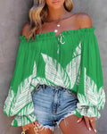 Green Summer Top