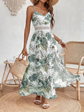 Green Plant Dress