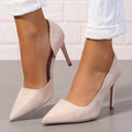 Cream Toe Hight Heels