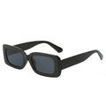 Black Slim Sunglasses