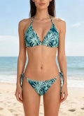 Green Tropical Swimsuit