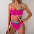Pink & Blue Swimsuit