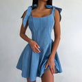 Blue Denim Dress